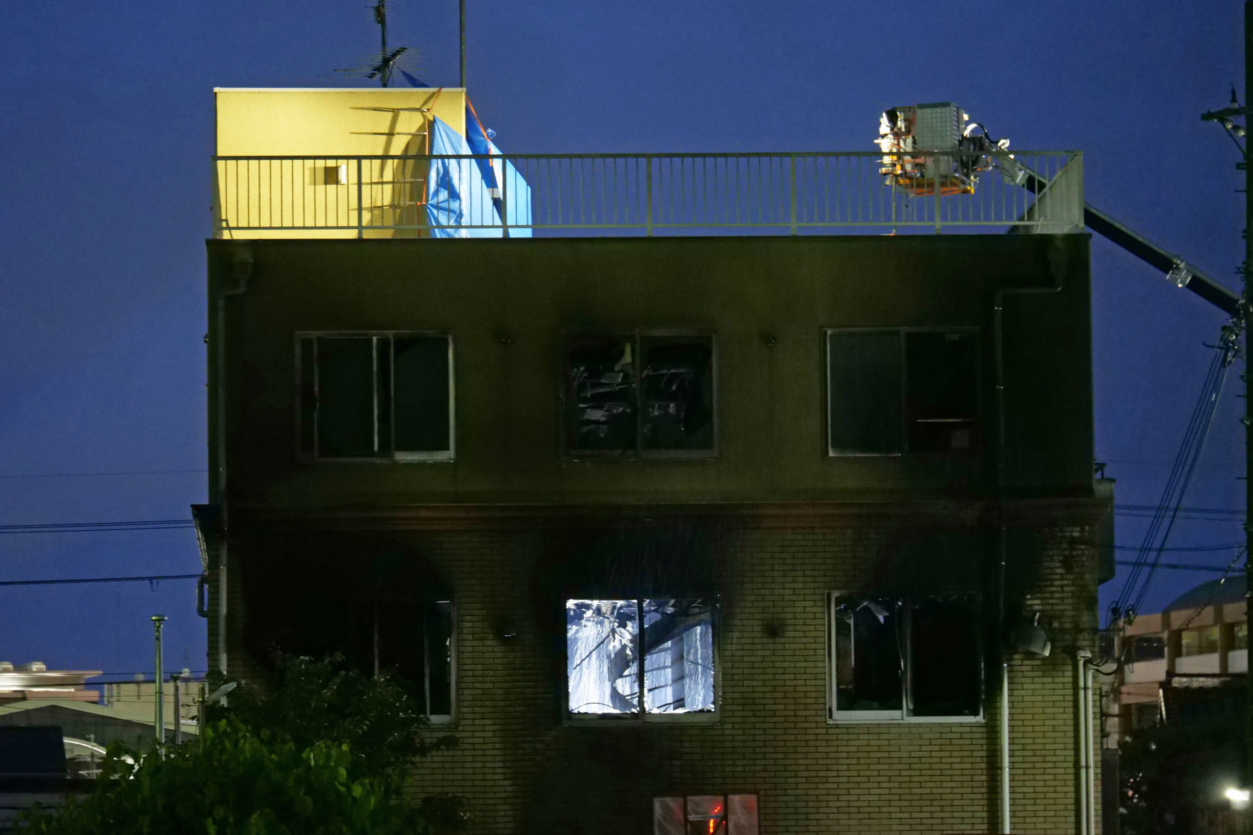 Japan Animation Studio Fire